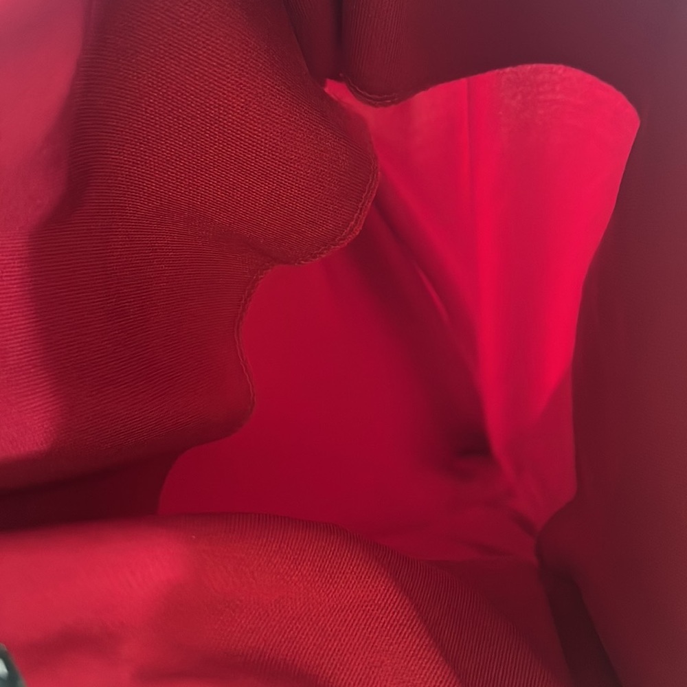 Ralph Lauren 1999 red one shoulder gown - Picture 5 of 8
